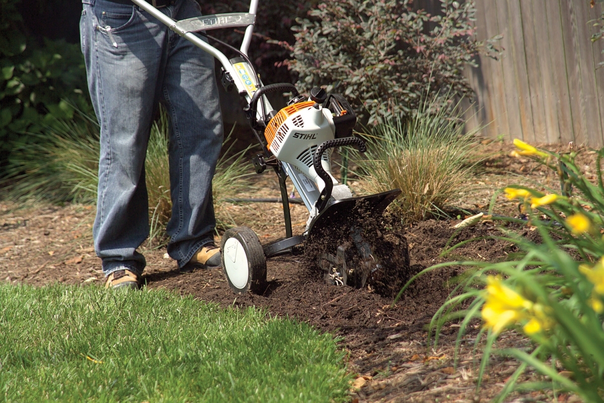 CULTIVATOR, STIHL MM-55/56 & WHEEL KIT - 1