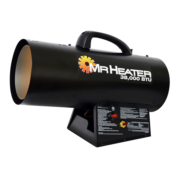HEATER, FORCED AIR PROPANE 38K BTU - 1