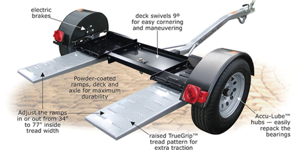 TRAILER, TOW DOLLY- 6,000# GVWR - 1